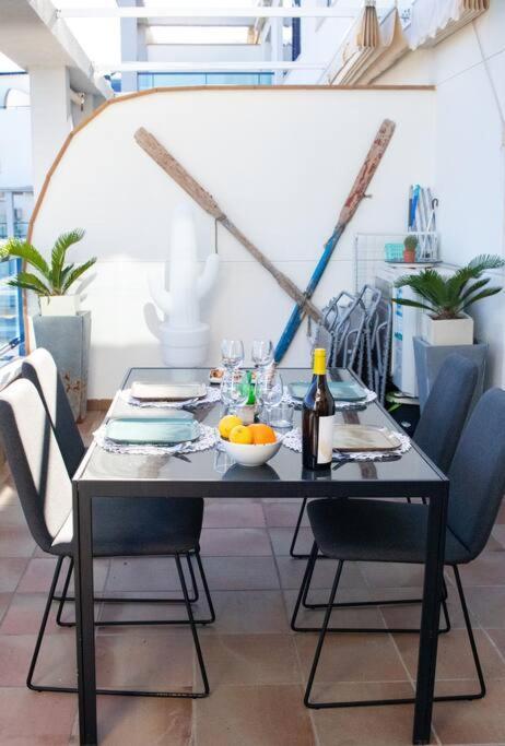 Coqueto Apartamento Con Vistas Al Mar Дения Экстерьер фото